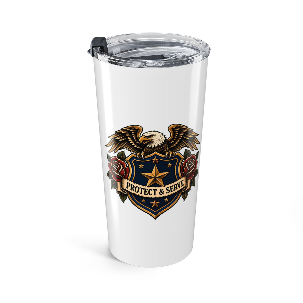 Protect & Serve Police Tumbler 20oz