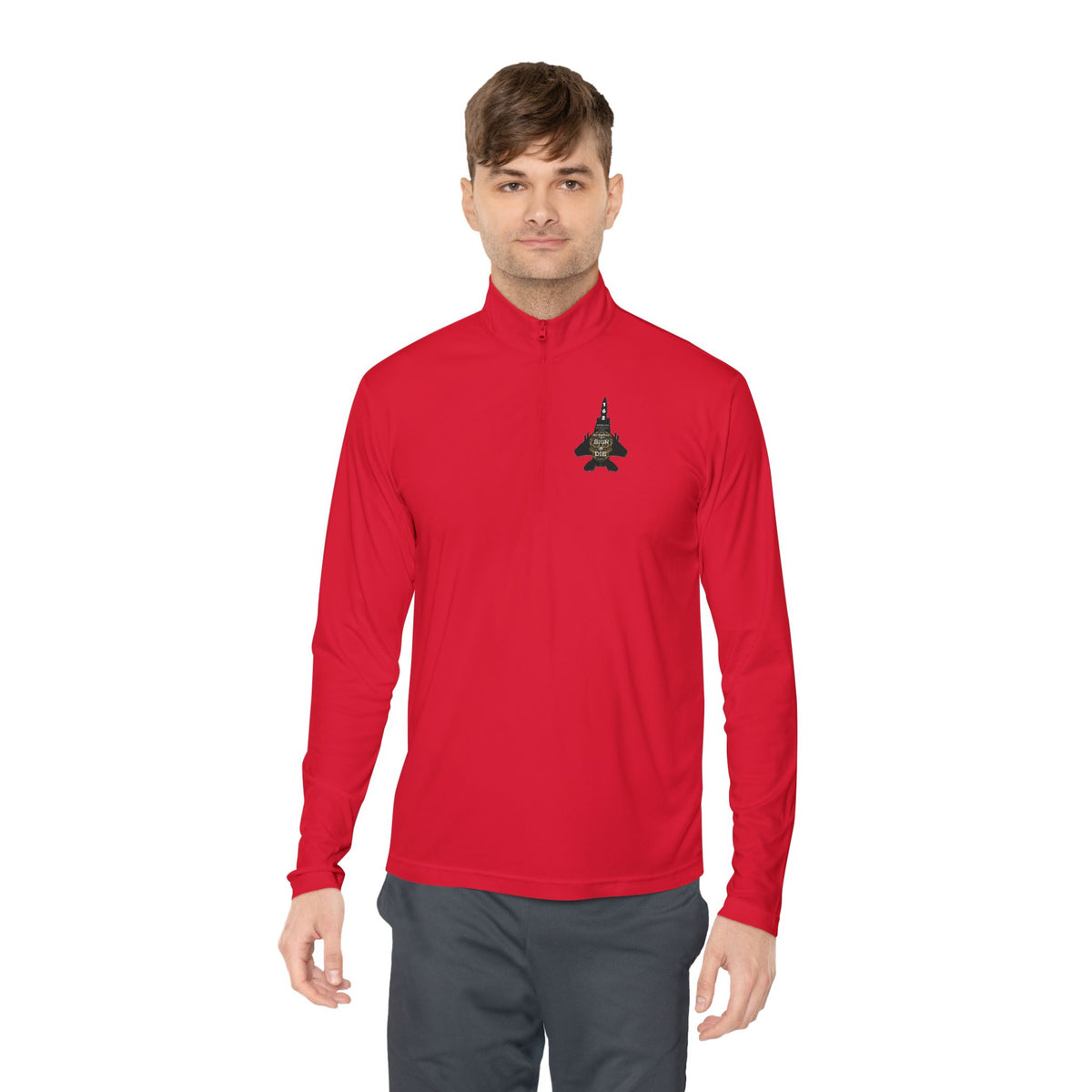 F-16 Silhouette Quarter-Zip