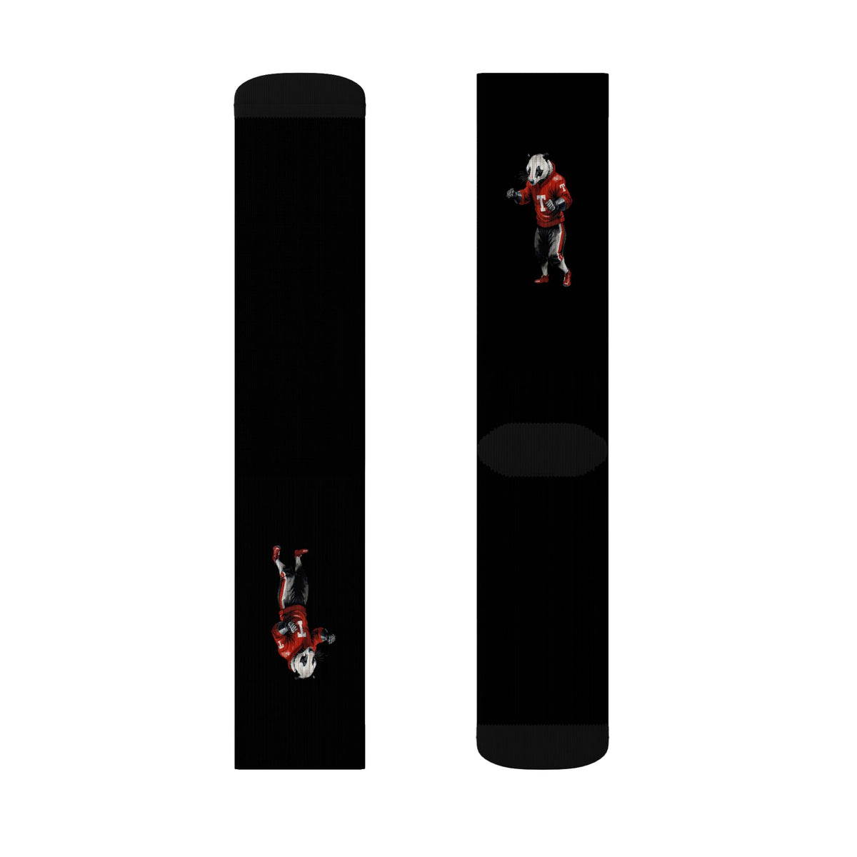 Badger Wrestling Socks