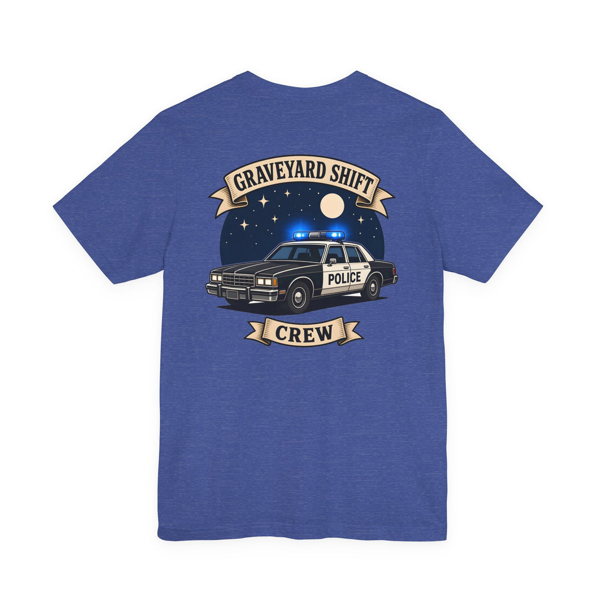 Graveyard Shift Crew Police Tee