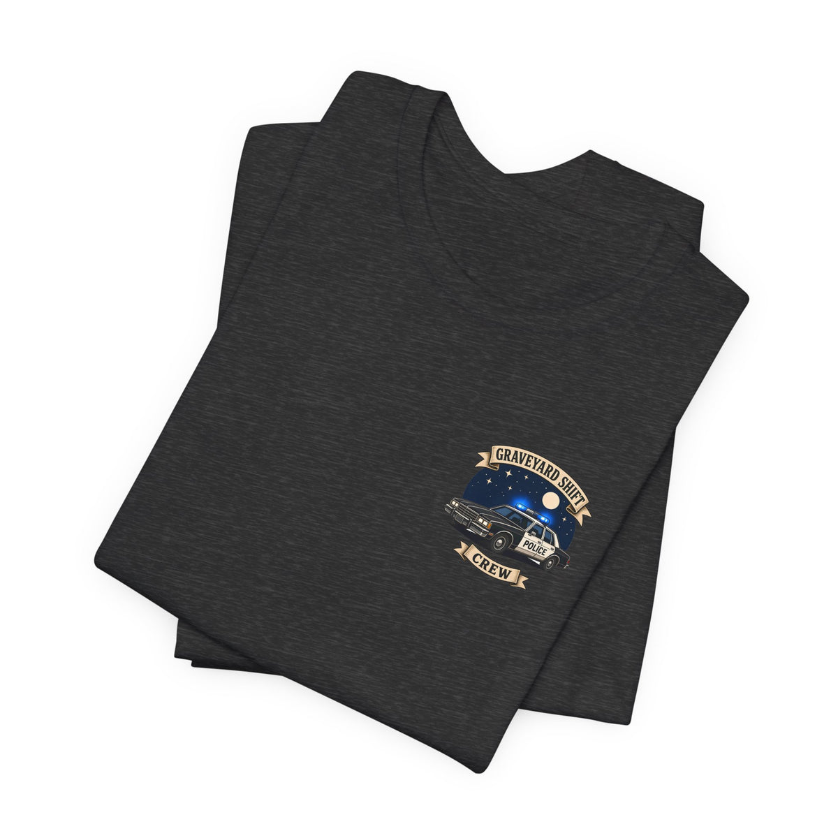 Graveyard Shift Crew Police Tee