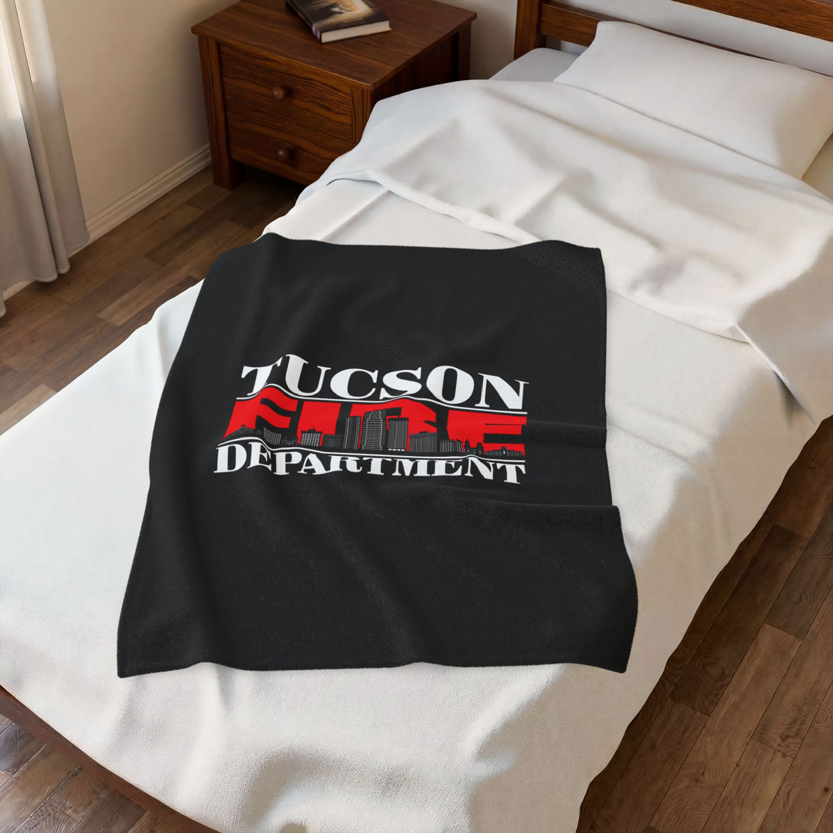 Tucson Fire Department Plush Blanket
