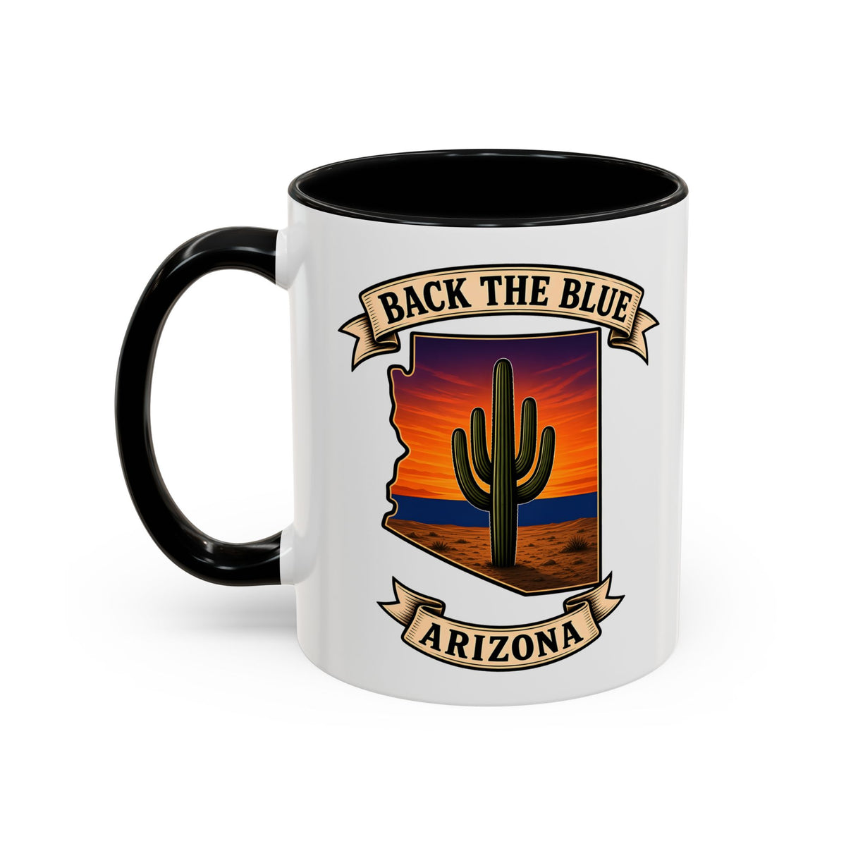 Back the Blue Arizona Mug