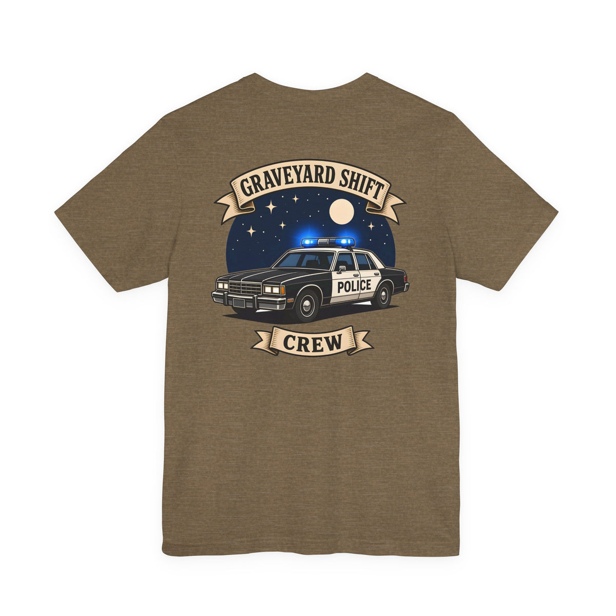 Graveyard Shift Crew Police Tee
