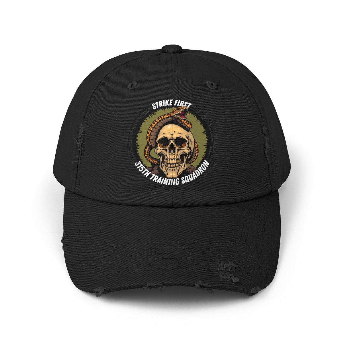 315th TRS Distressed Cap
