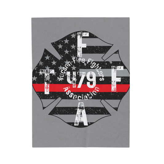 TFFA Local 479 Flag Plush Blanket