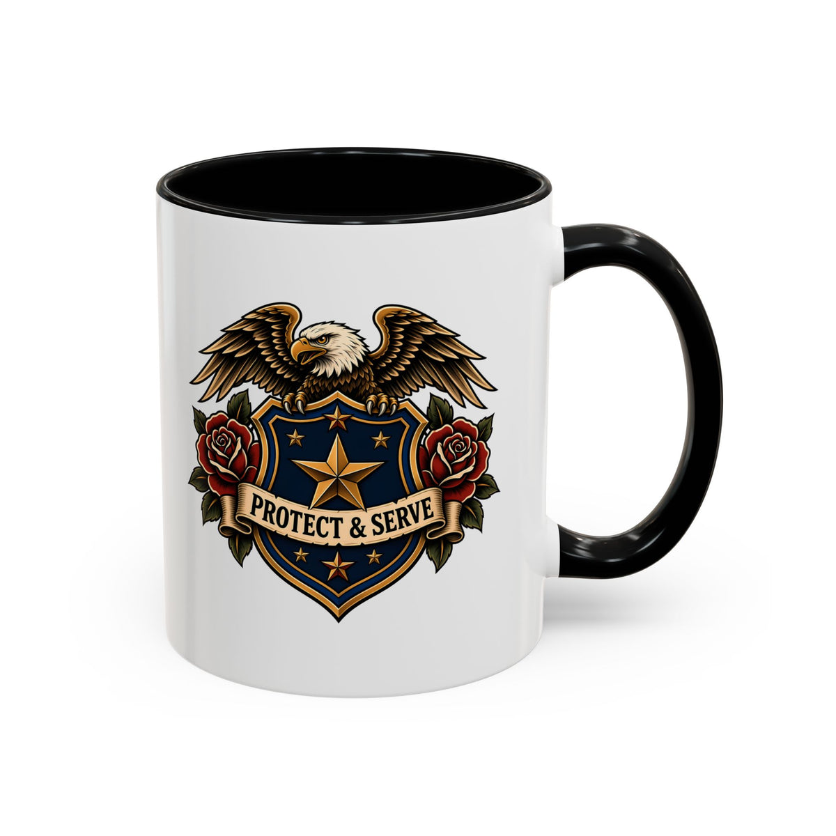 Protect & Serve Police Mug
