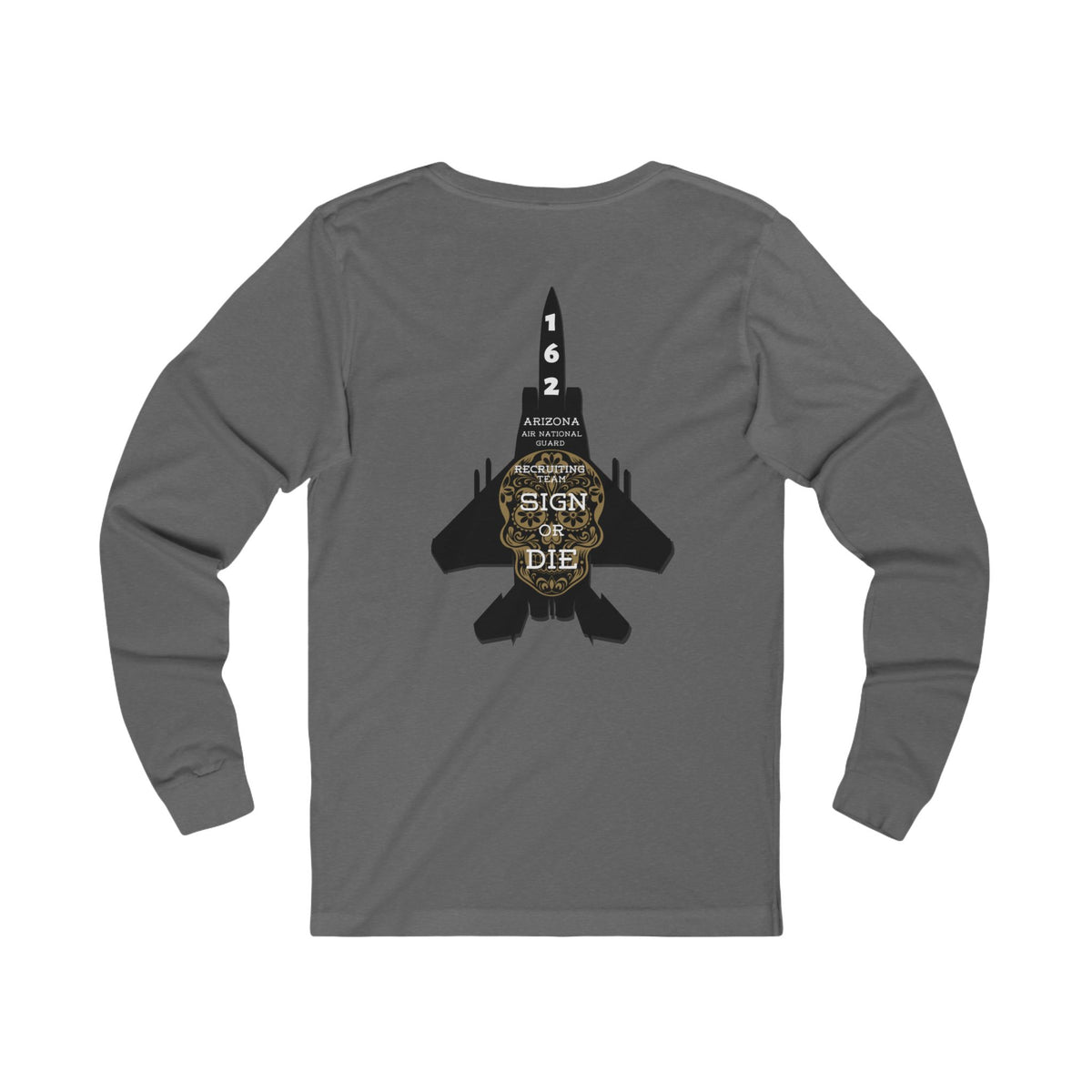 F-16 Silhouette Long Sleeve Tee