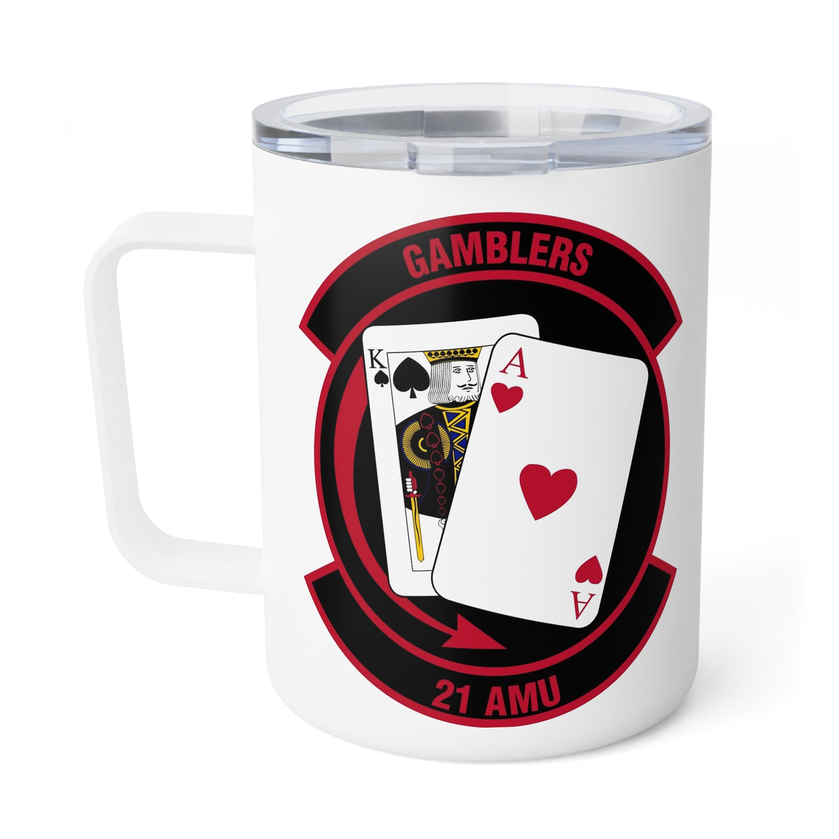 21 AMU Patch Insulated Mug 10oz