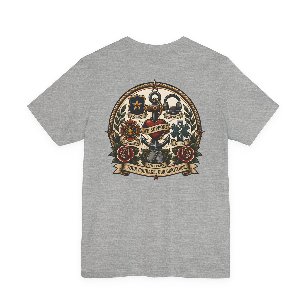 We Support First Responders Tee