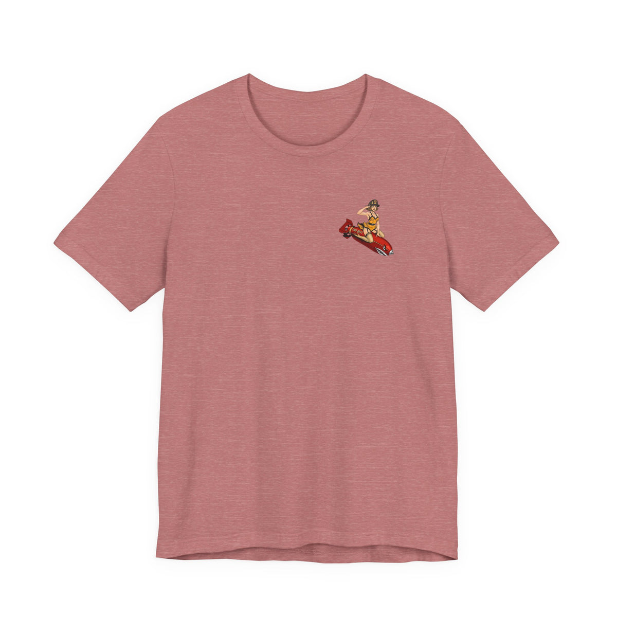 Fire Dept Bomb Pin-Up Tee