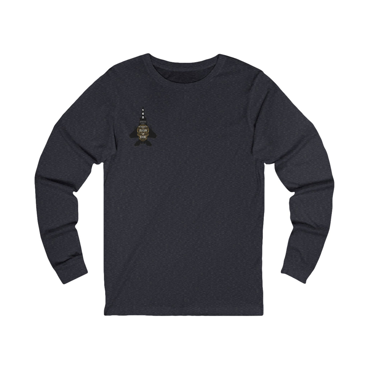F-16 Silhouette Long Sleeve Tee
