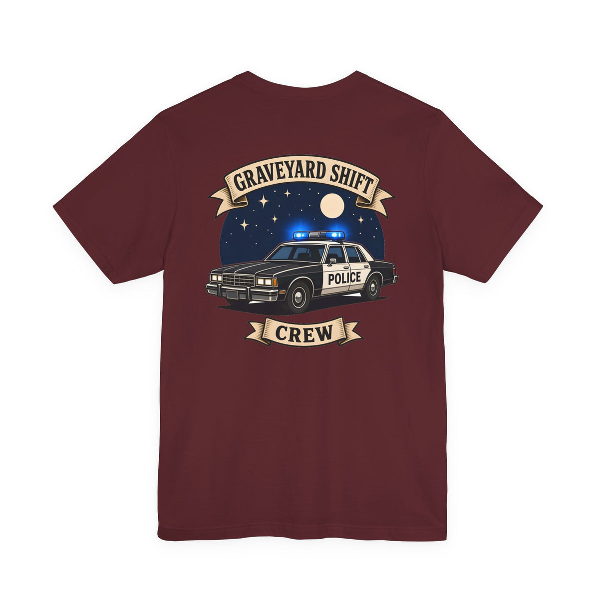 Graveyard Shift Crew Police Tee