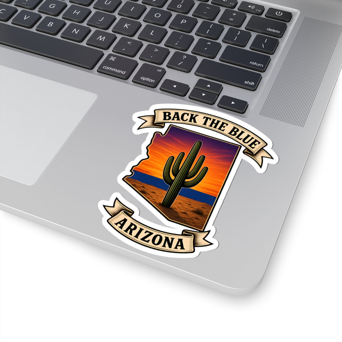 Back the Blue Arizona Kiss-Cut Sticker