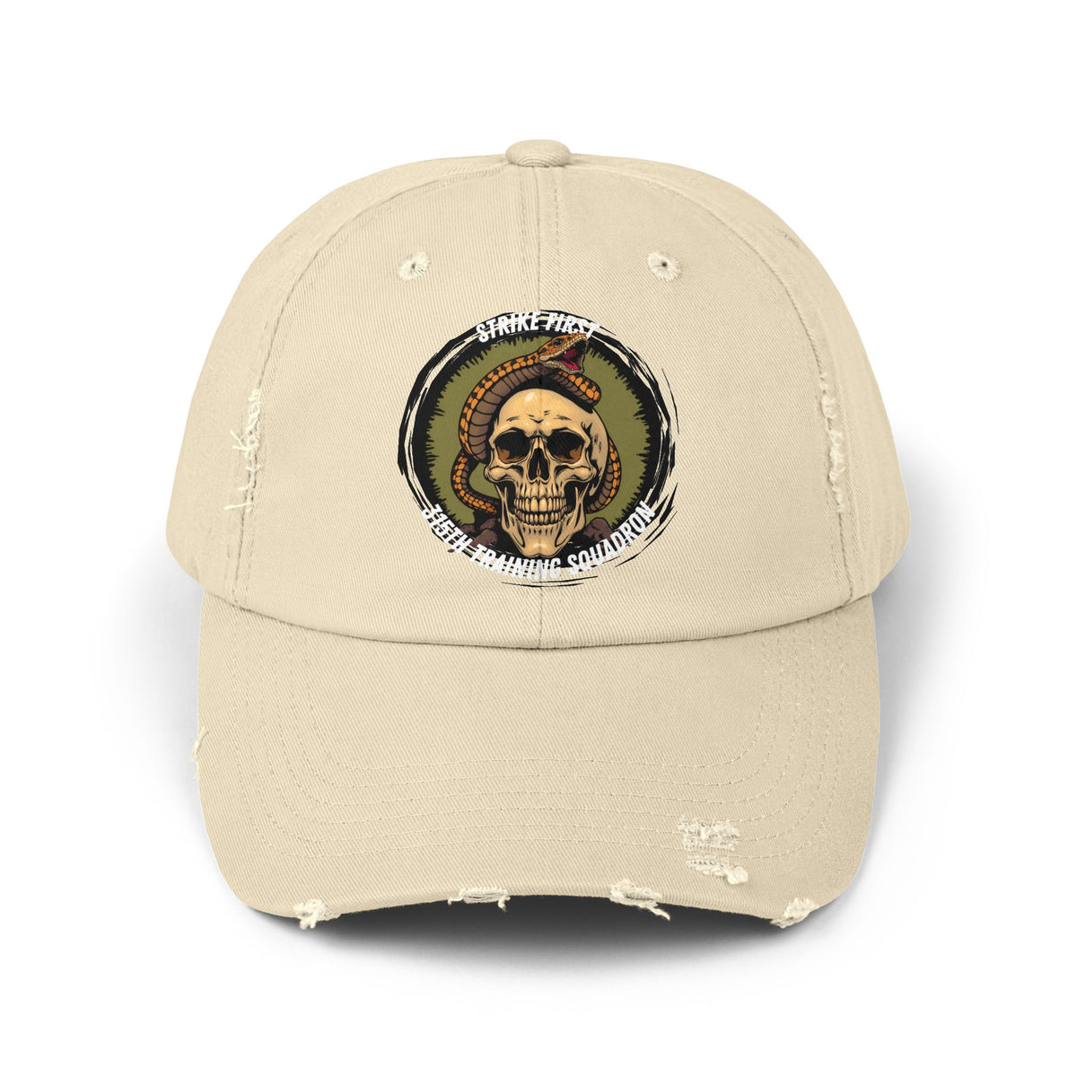 315th TRS Distressed Cap