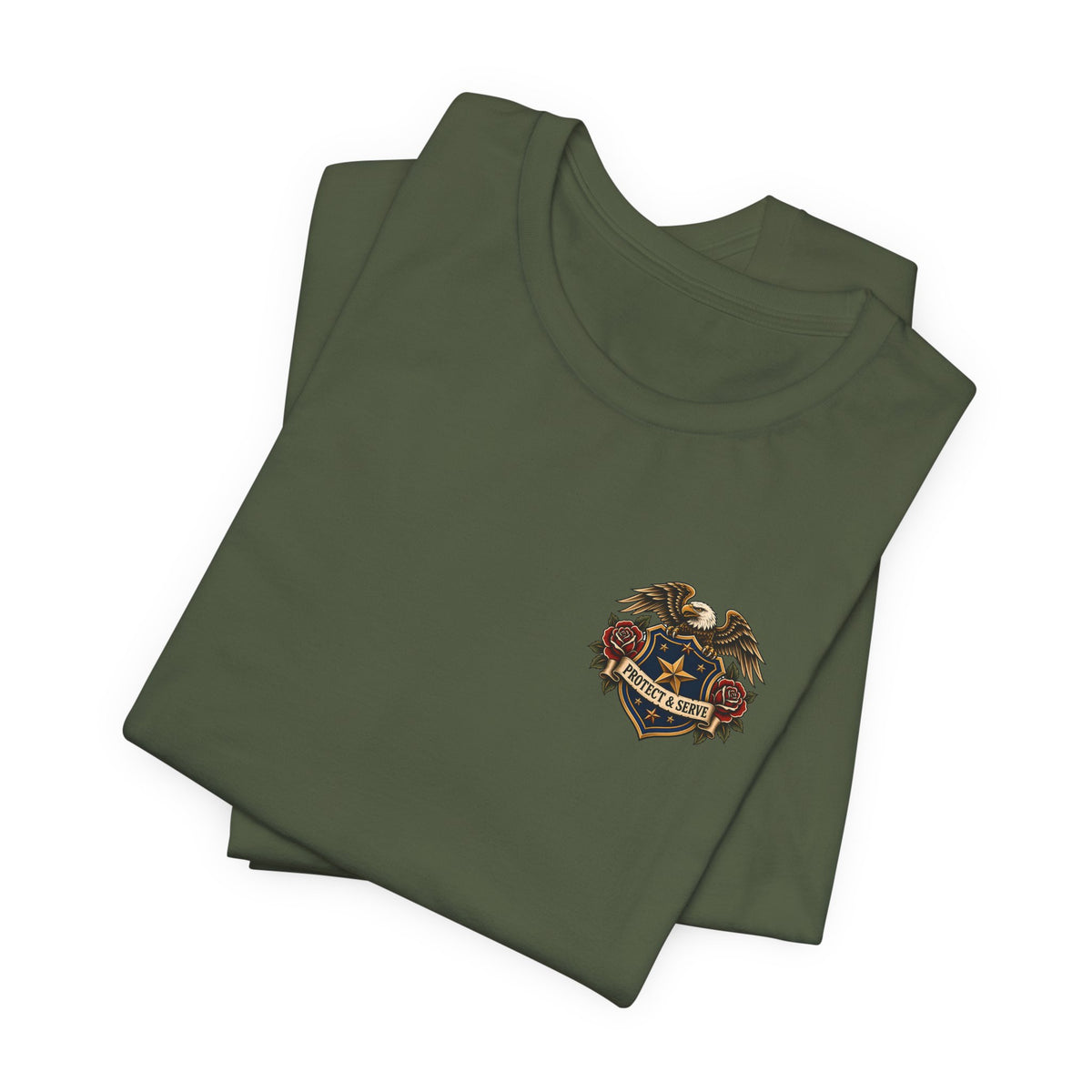 Protect & Serve Police Tee