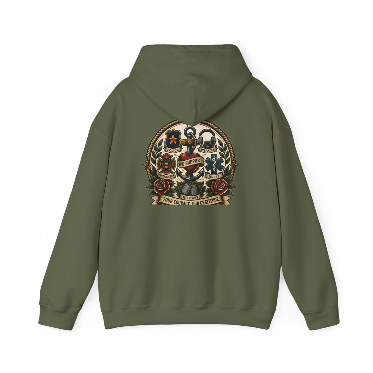 We Support First Responders Sweatshirt