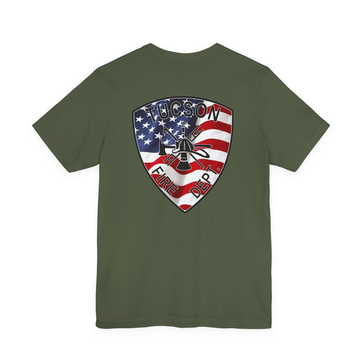 TFD American Flag Patch Tee