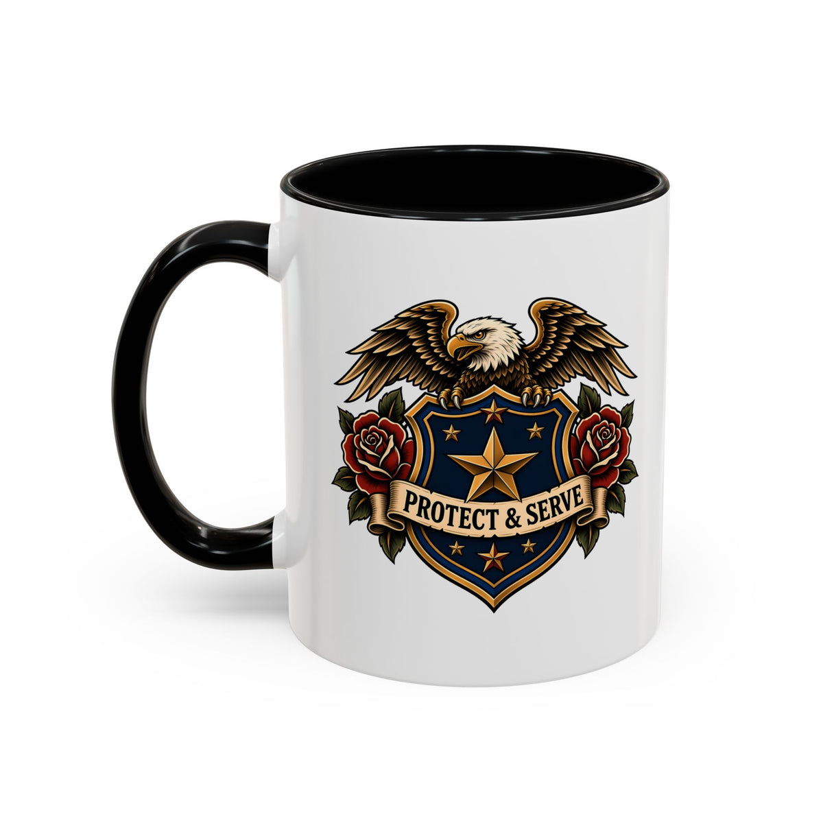 Protect & Serve Police Mug