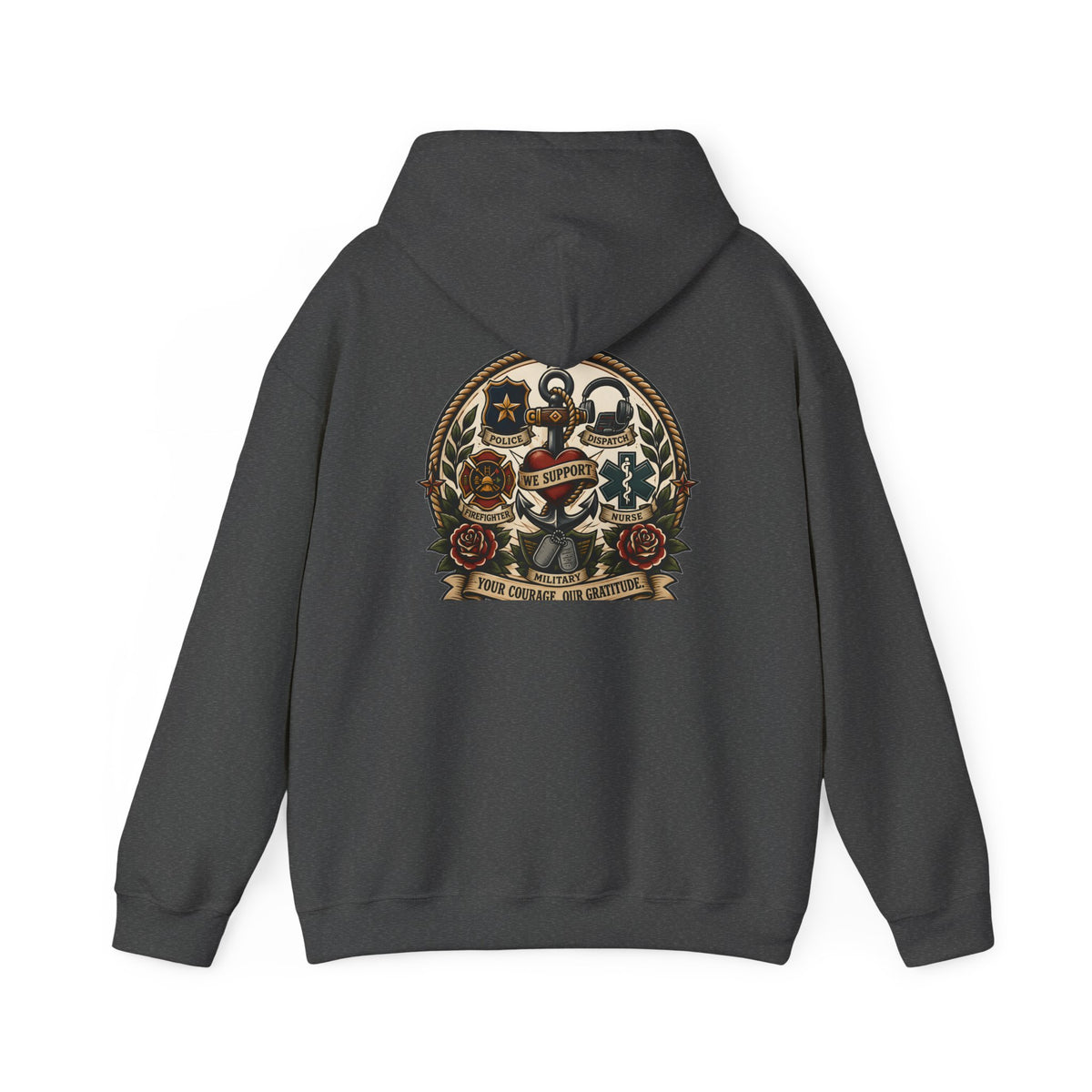We Support First Responders Sweatshirt