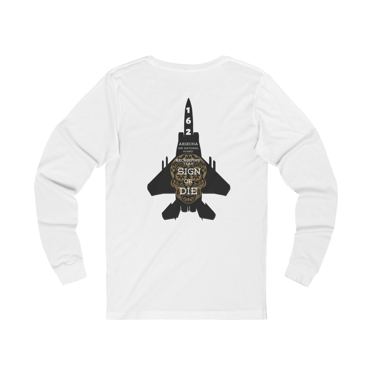 F-16 Silhouette Long Sleeve Tee