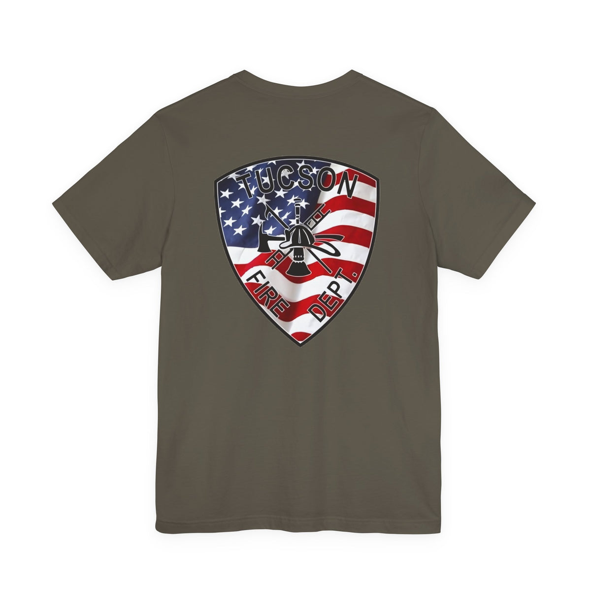 TFD American Flag Patch Tee