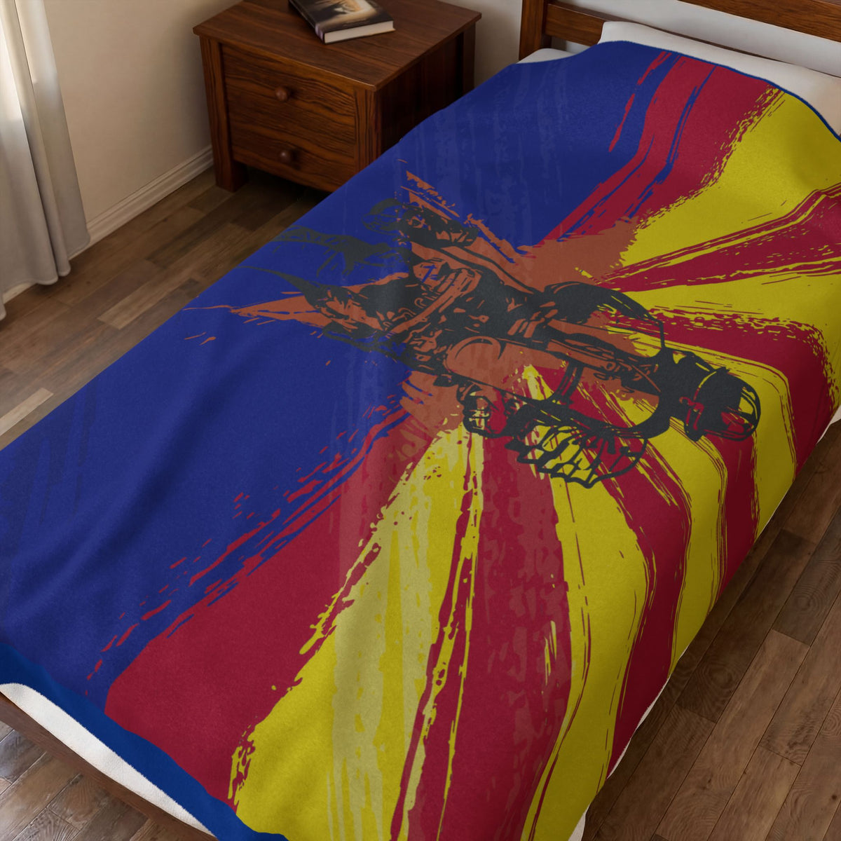 Arizona Flag Firefighter Plush Blanket