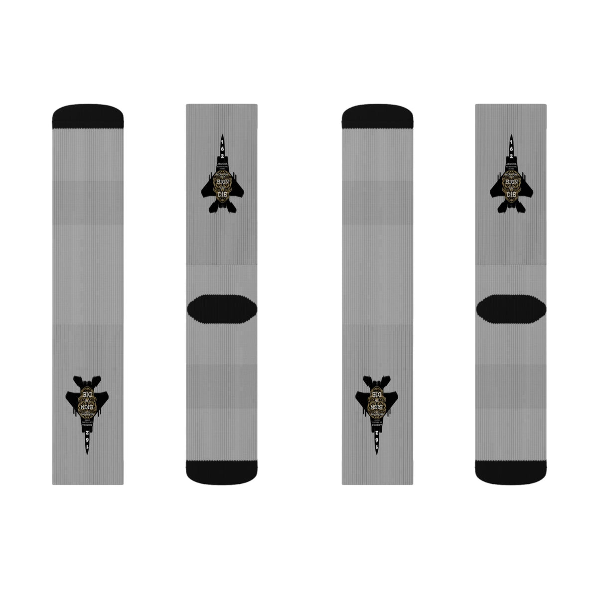 F-16 Silhouette Socks