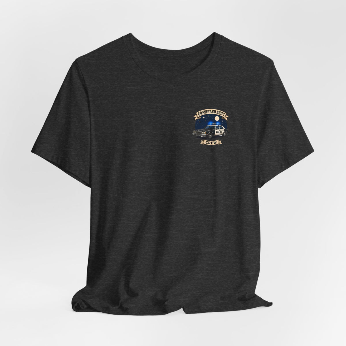 Graveyard Shift Crew Police Tee