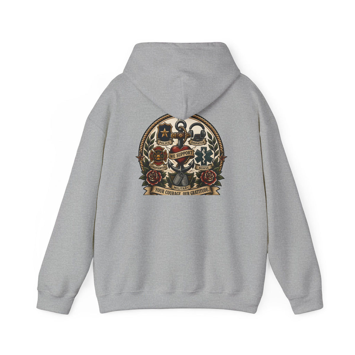 We Support First Responders Sweatshirt