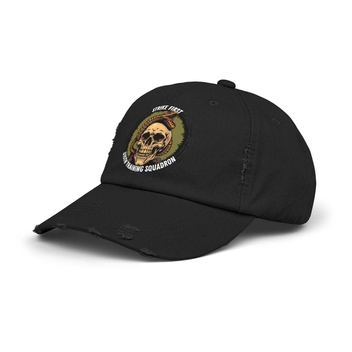 315th TRS Distressed Cap