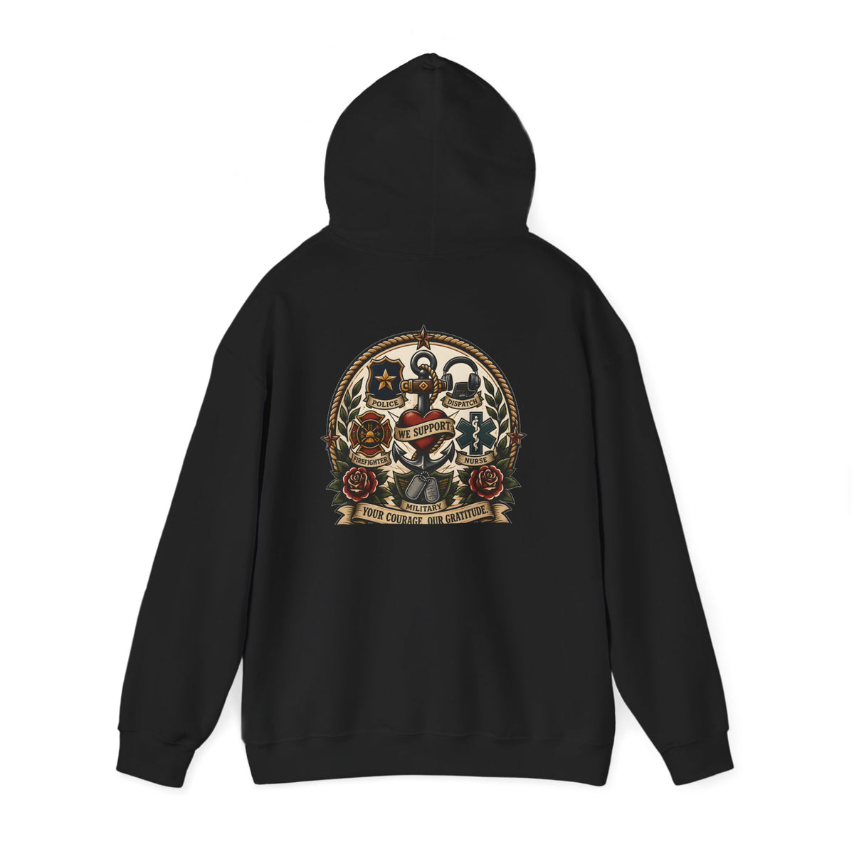 We Support First Responders Sweatshirt