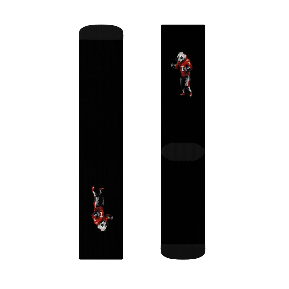 Badger Wrestling Socks