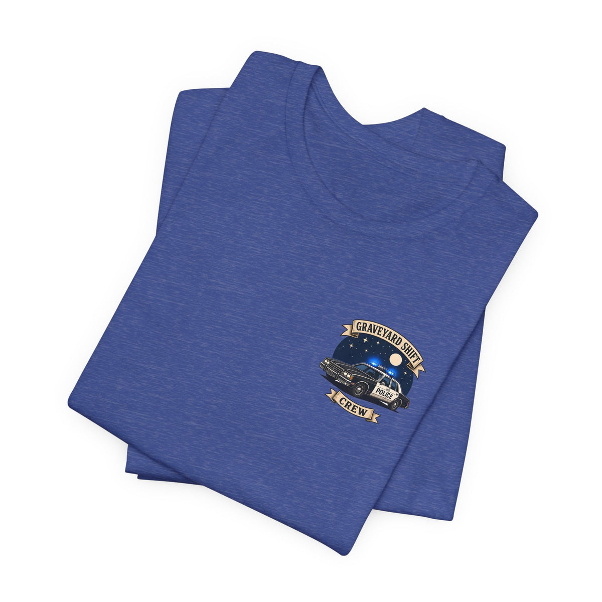 Graveyard Shift Crew Police Tee