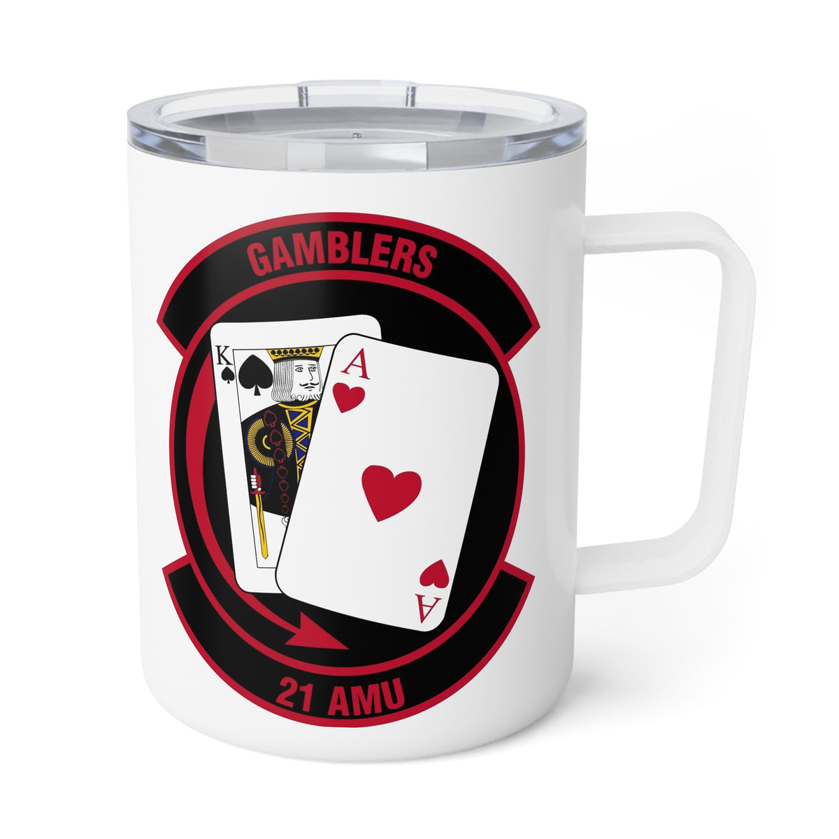21 AMU Patch Insulated Mug 10oz