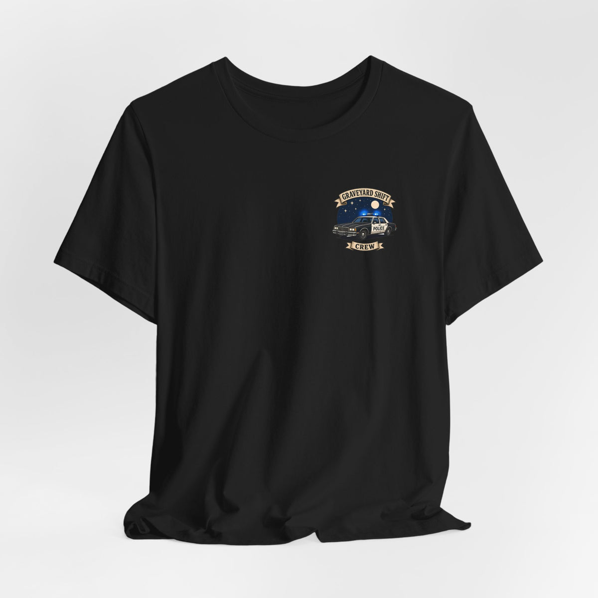 Graveyard Shift Crew Police Tee