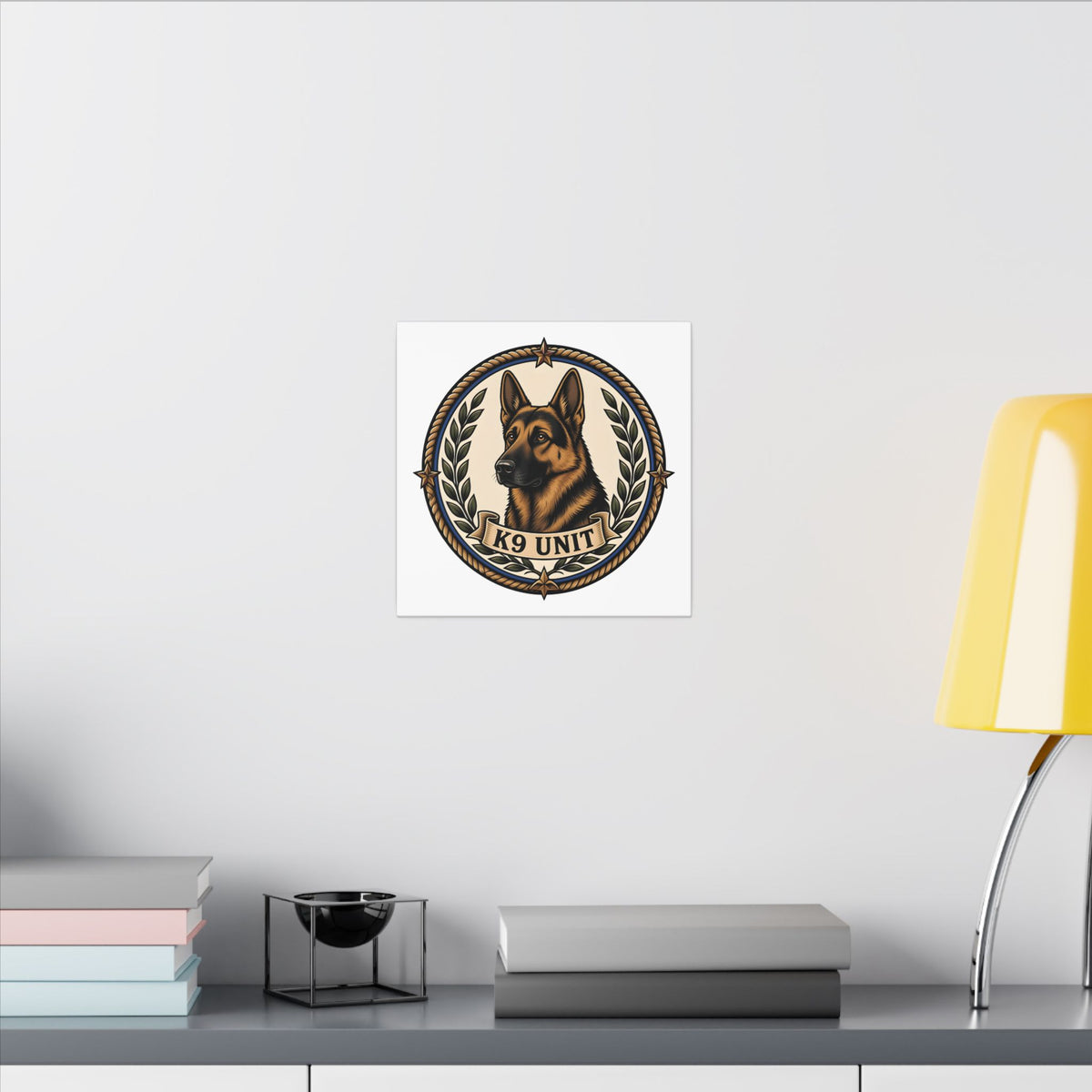 K9 Unit Police Canvas Print
