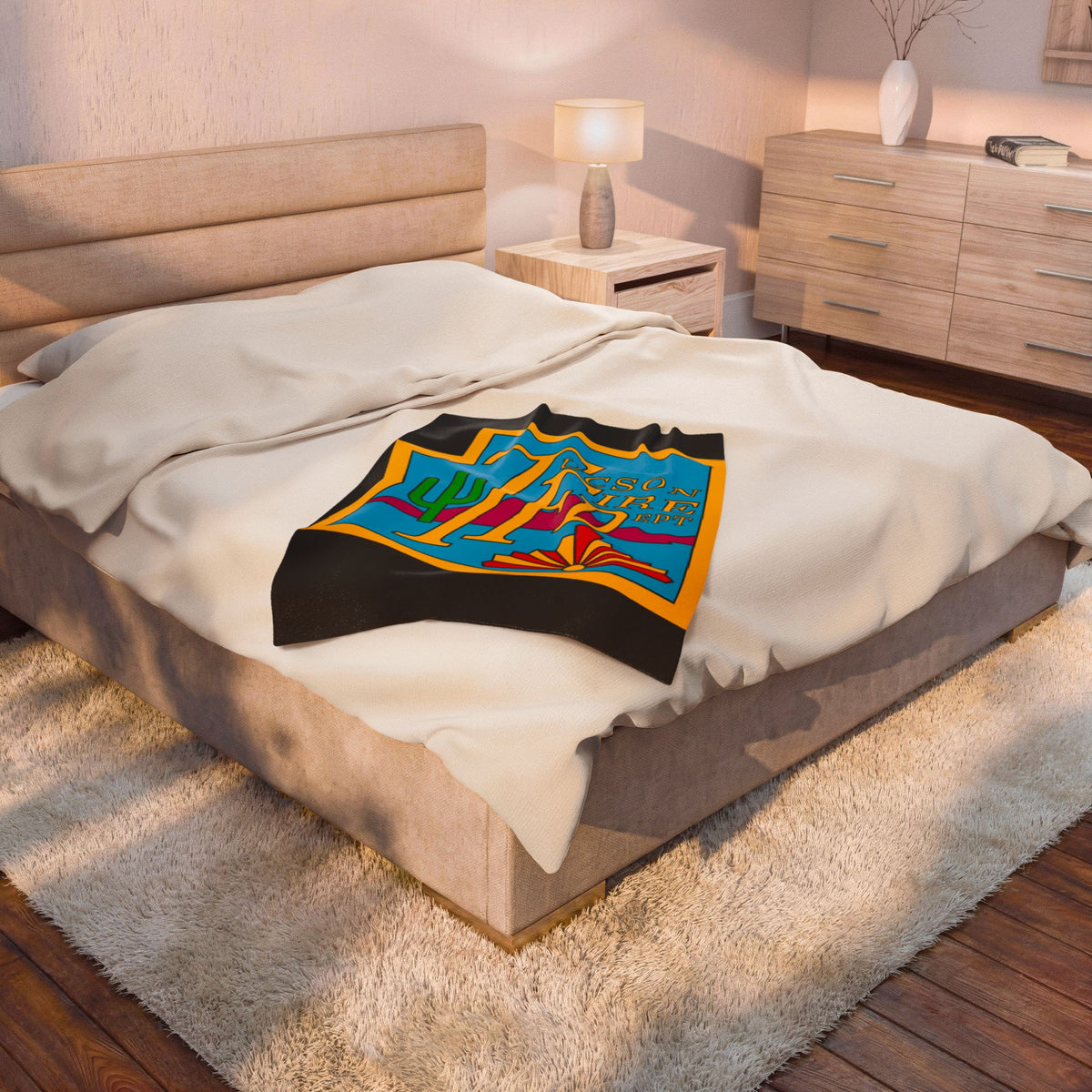 Old-Style TFD Plush Blanket