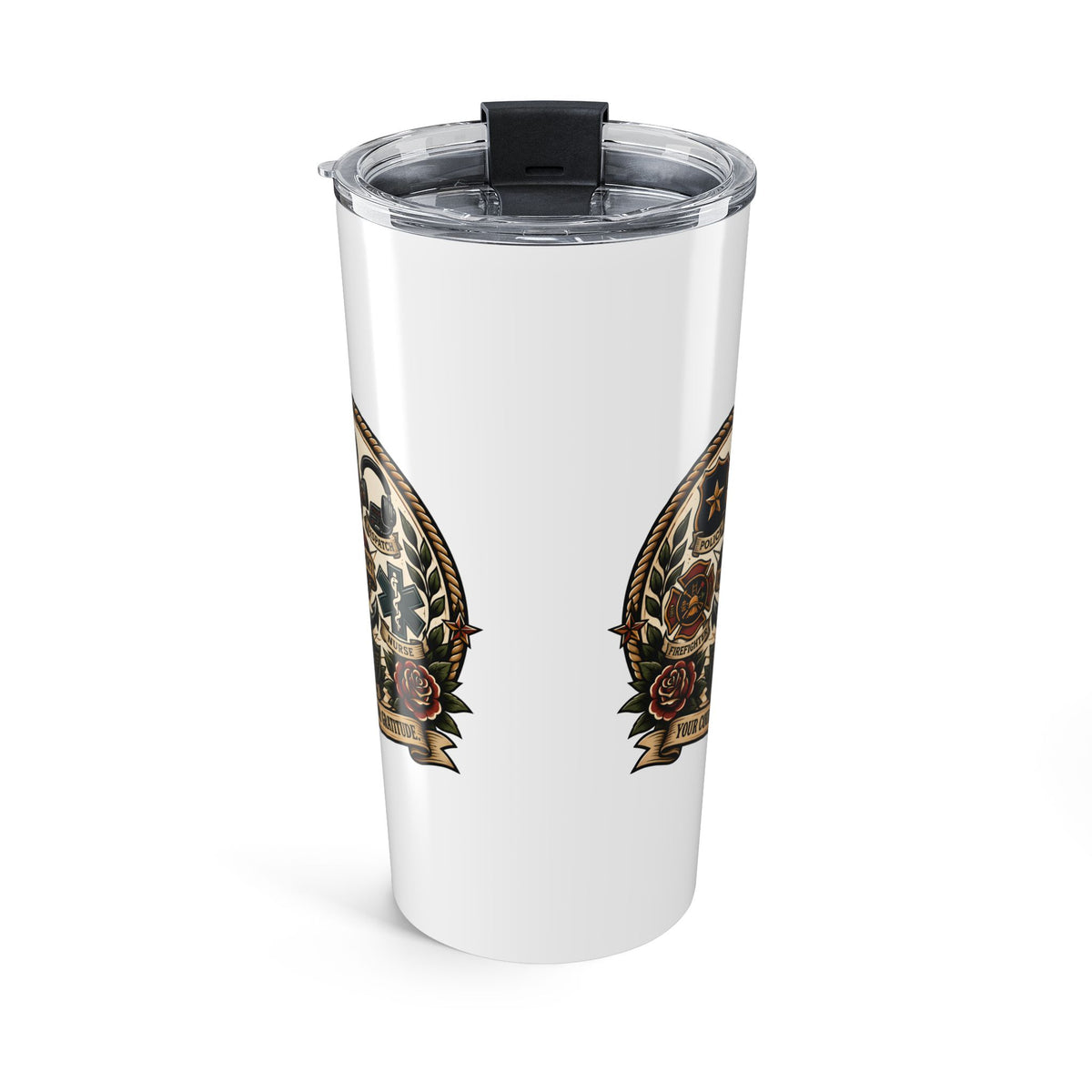 We Support First Responders Tumbler 20oz