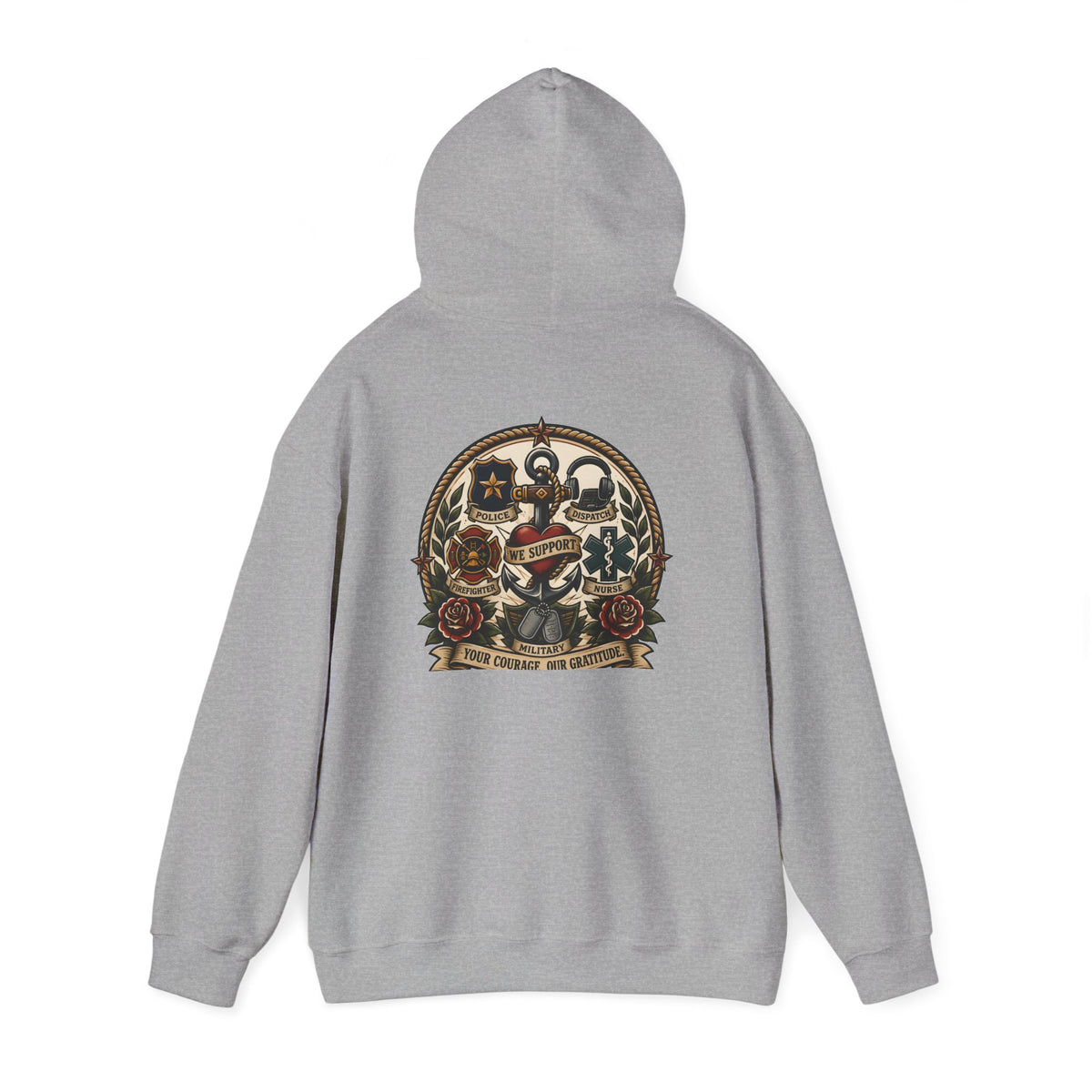 We Support First Responders Sweatshirt