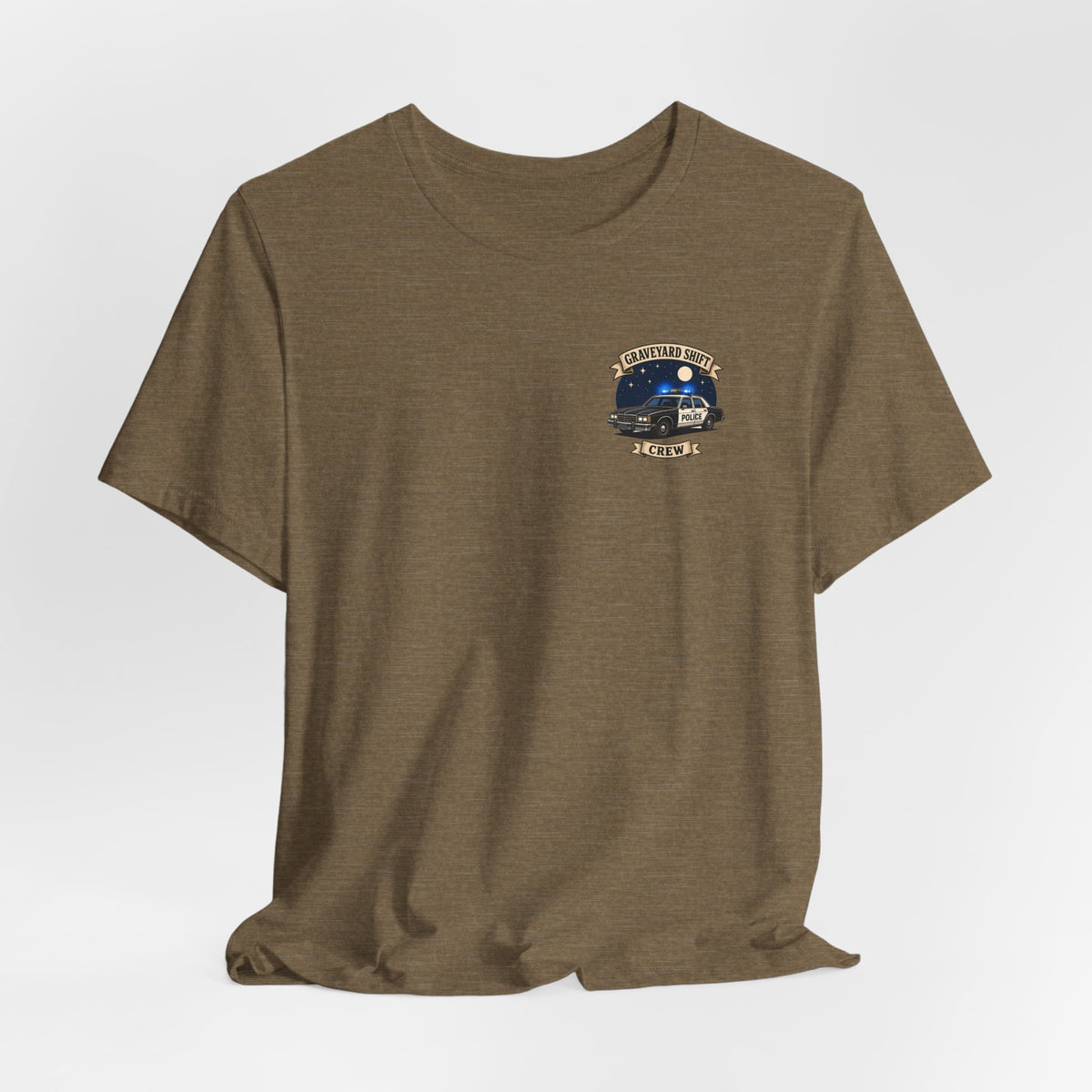 Graveyard Shift Crew Police Tee