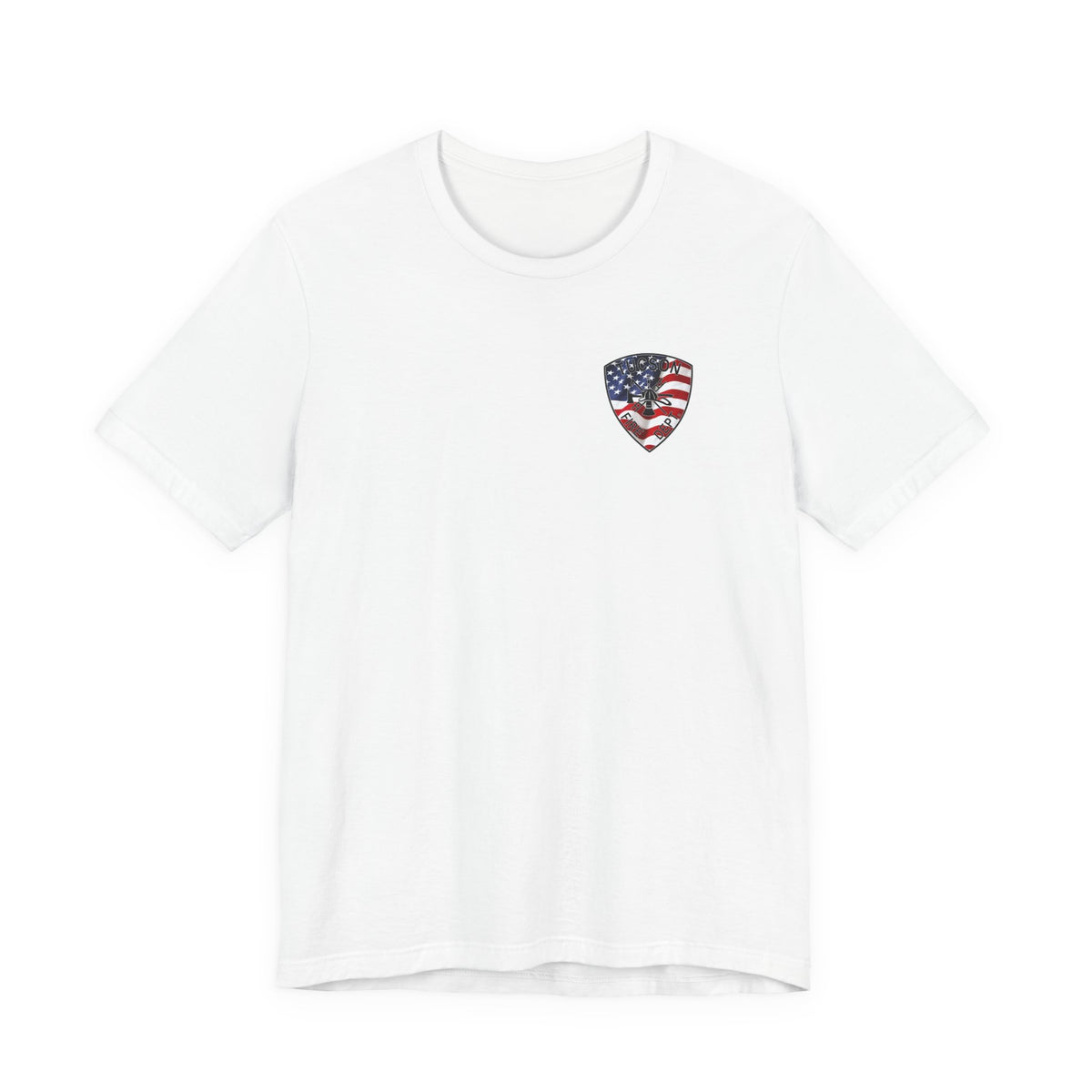 TFD American Flag Patch Tee