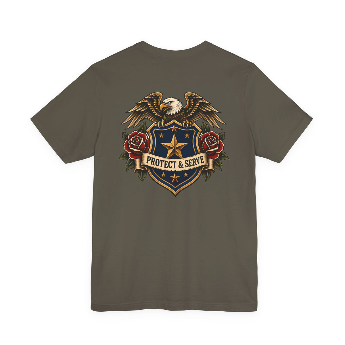 Protect & Serve Police Tee