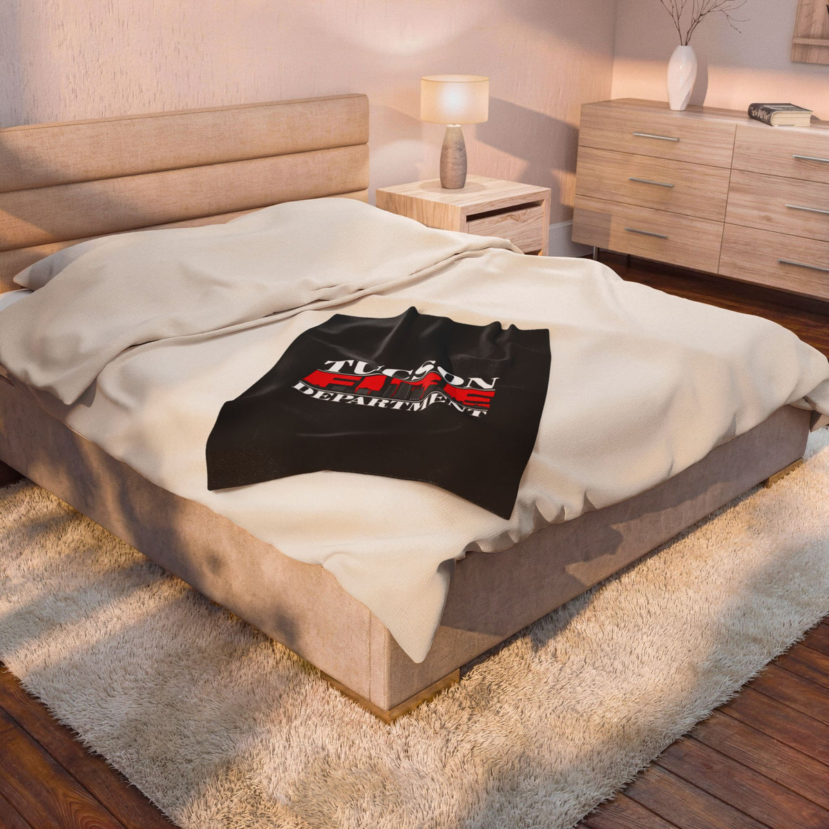 Tucson Fire Department Plush Blanket