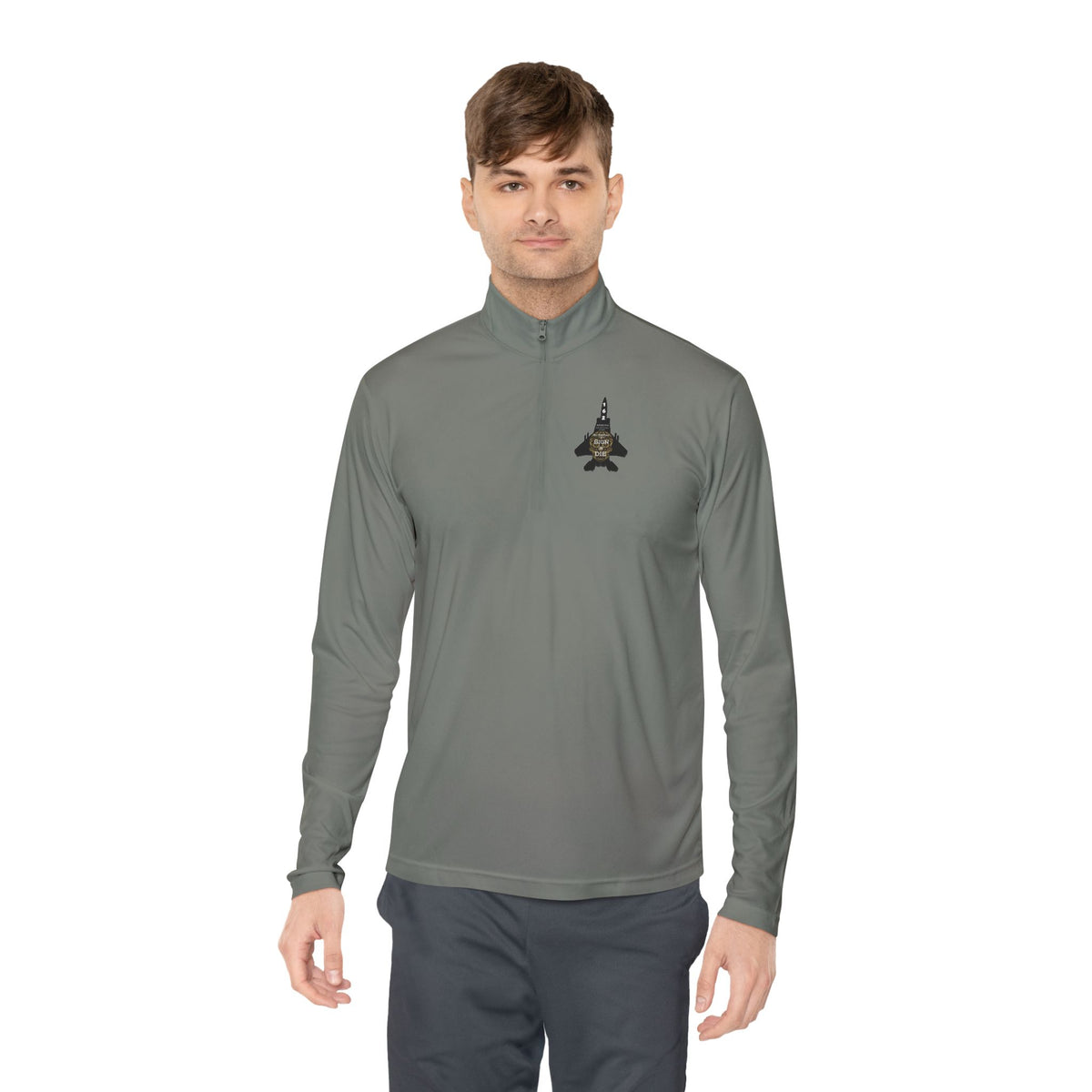 F-16 Silhouette Quarter-Zip
