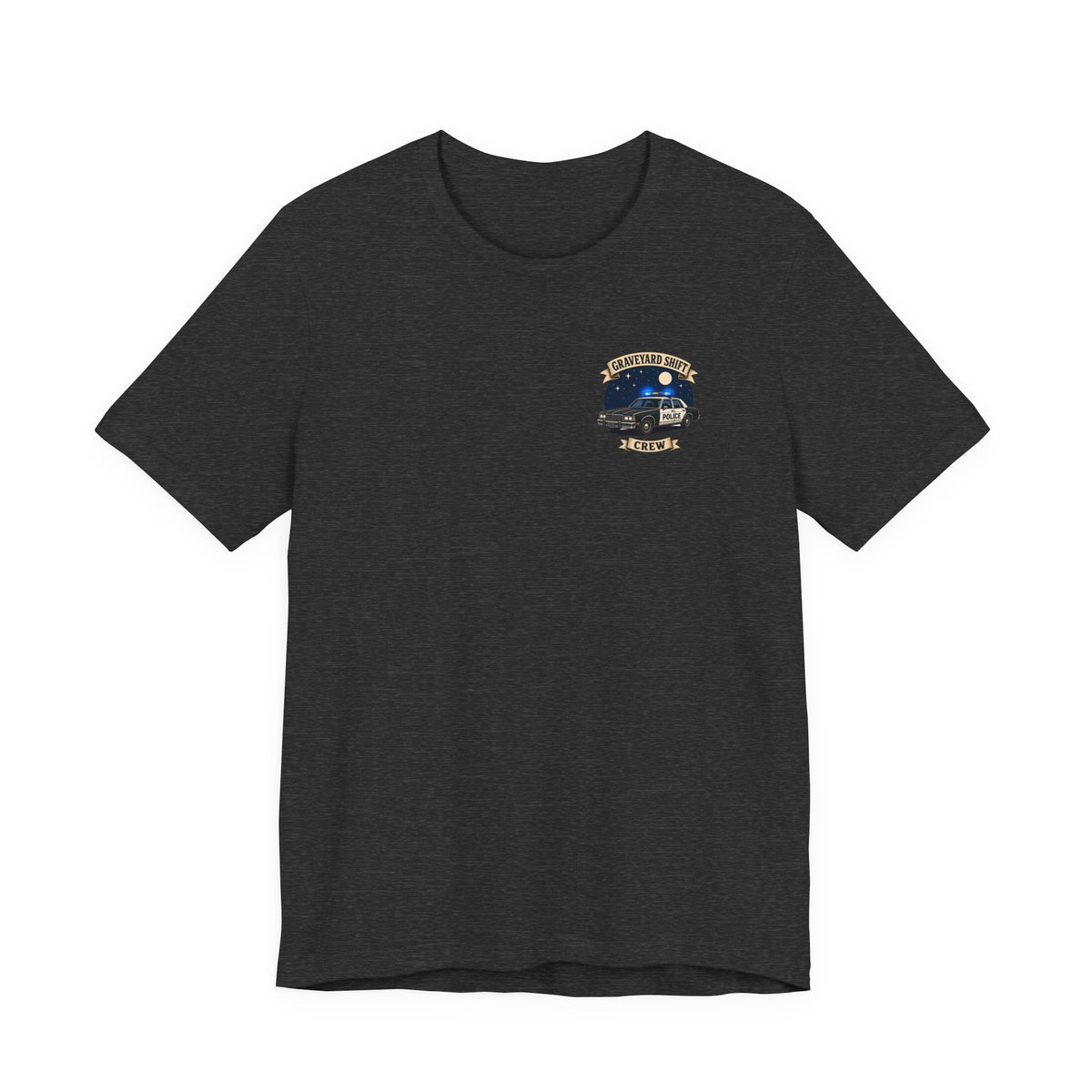 Graveyard Shift Crew Police Tee