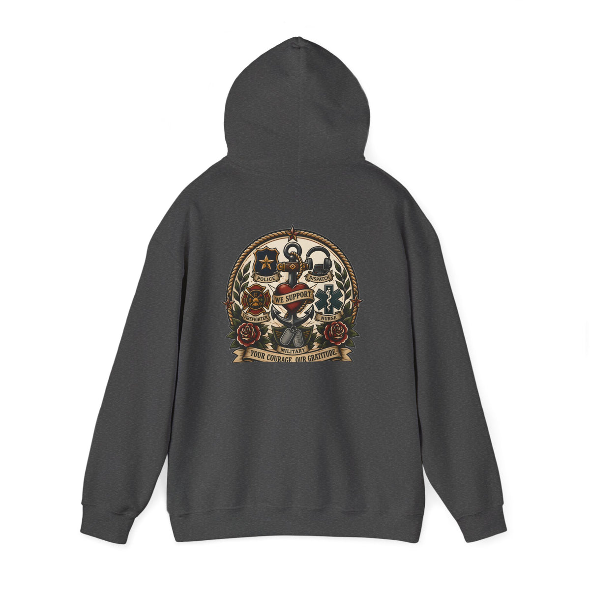 We Support First Responders Sweatshirt