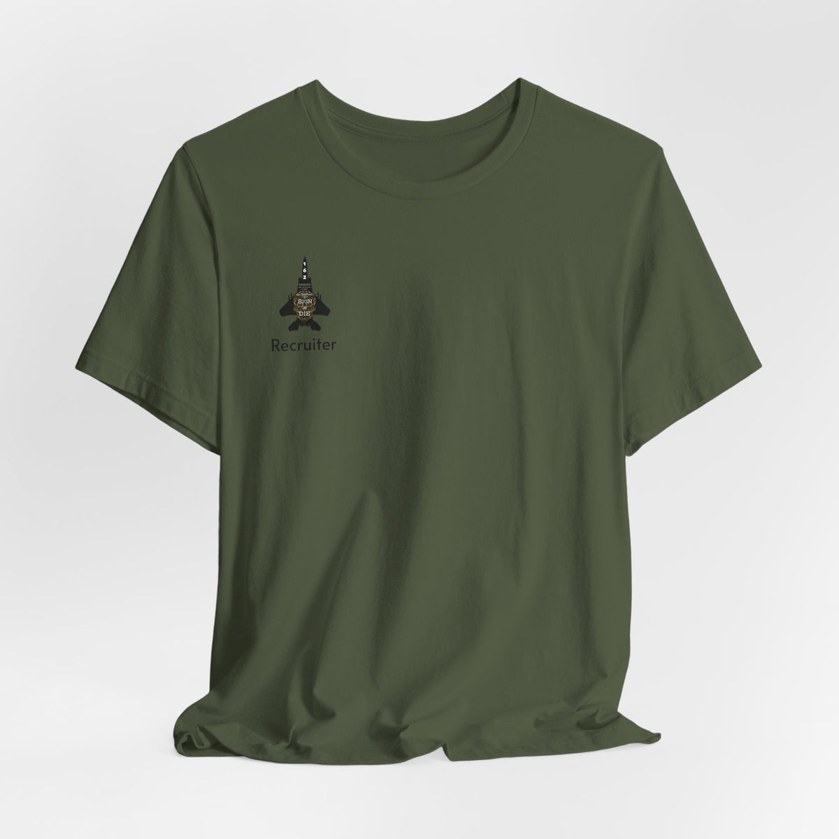F-16 Silhouette Tee, Olive
