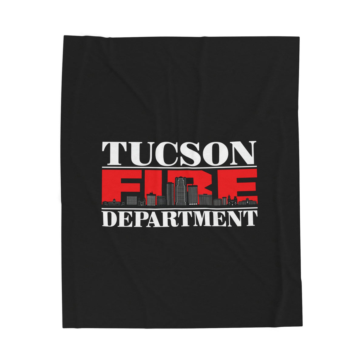 Tucson Fire Department Plush Blanket