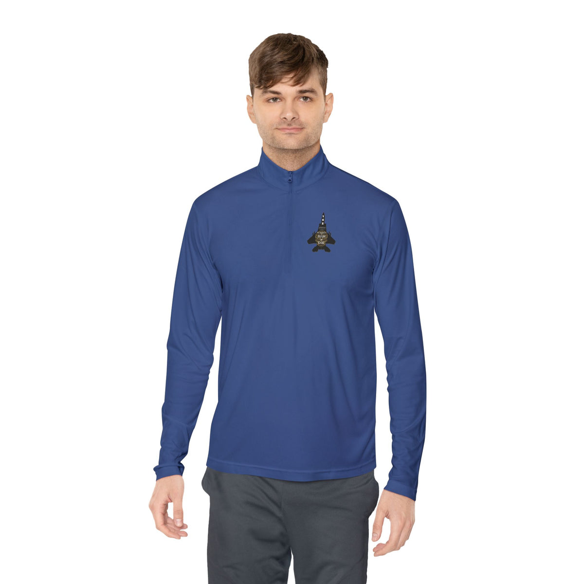 F-16 Silhouette Quarter-Zip